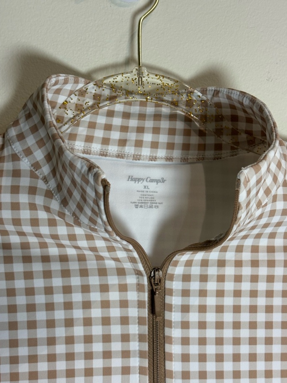 Happy Camp3r NWT Walnut Gingham Harper Active Jacket & Pants XL - Picture 5 of 11